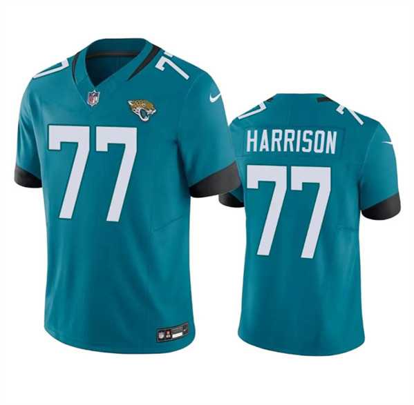 Men & Women & Youth Jacksonville Jaguars #77 Anton Harrison Teal 2023 F.U.S.E. Vapor Untouchable Limited Jersey->jacksonville jaguars->NFL Jersey